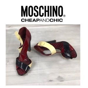 MOSCHINO CheapandChic Heels 37.5 7.5